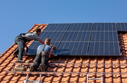 Installation solaire résidentielle